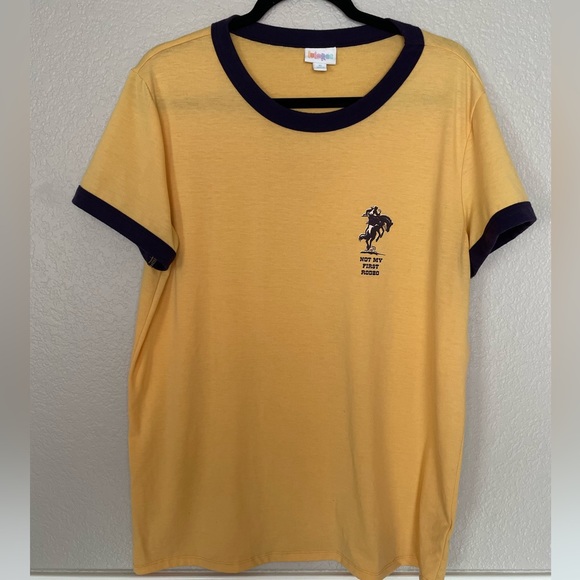 LuLaRoe Not My First Rodeo T-Shirt - Picture 1 of 4